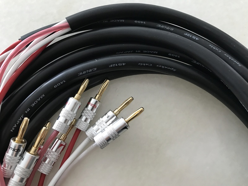 Sold - Canare 4s12f bi-wire speaker cable Img_6610