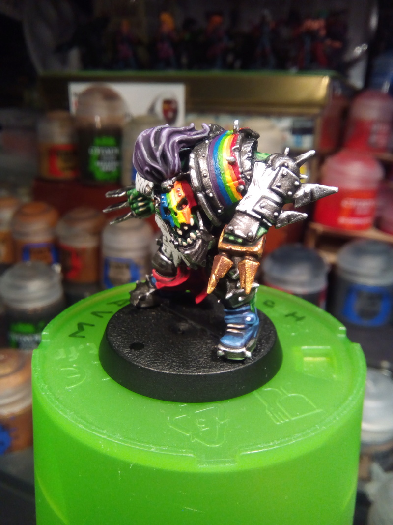 Rainbow Warriorks / Ork BloodBowl Team Project Bruce_13