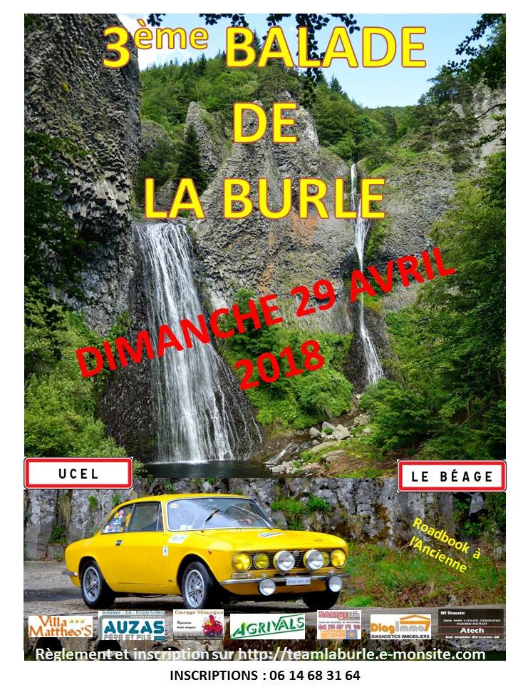 3ème Balade de la Burle (29/04/18) Affich11