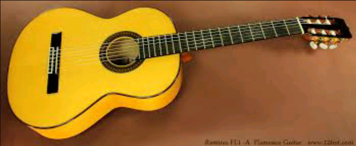 Holà petite vidéo avec ma nouvelle guitare flamenca WACHO54 Screen12