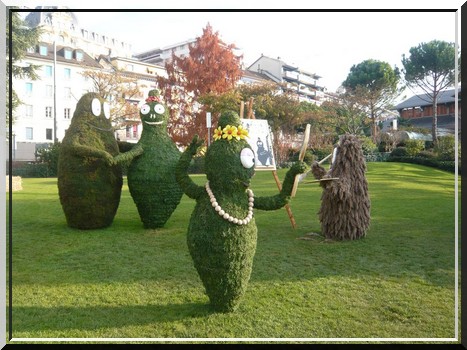 Sculpture végétal  123