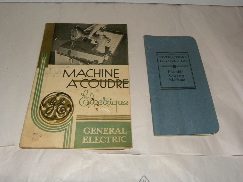 General Electric "Portable" ou "Sewhandy", vendue en 1938 Genera21