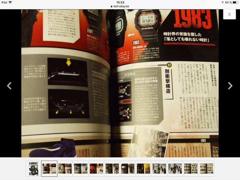 Livre - Casio G-Shock livre  91328010