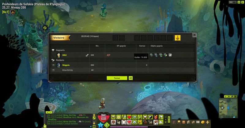 Petite session xp guilde du matin ! (screen percepteur) Dofus-34