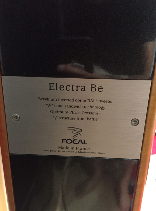 Focal Electra 1027BE Floor Stand Speaker Img_4212