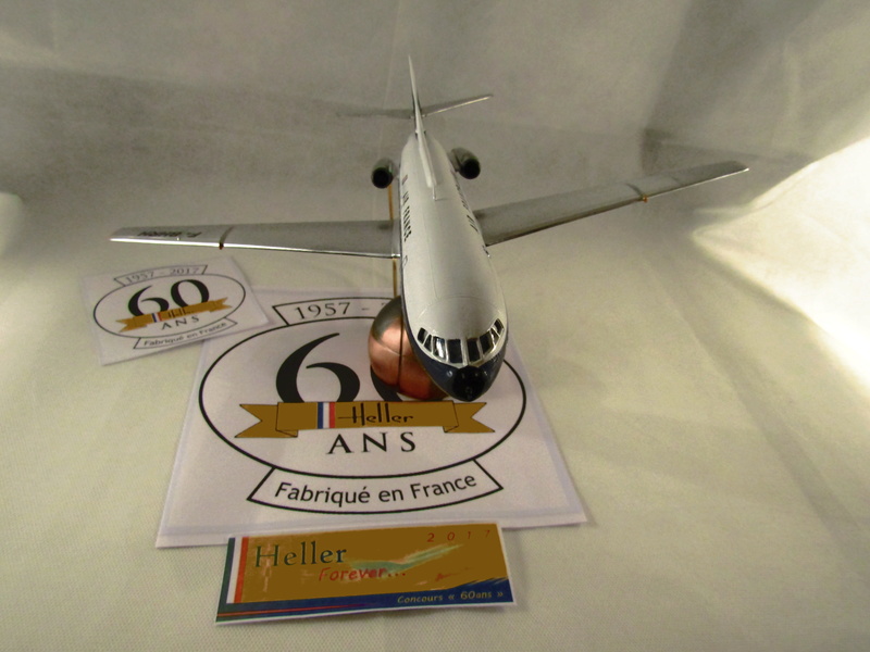SUD AVIATION SE 210 CARAVELLE 1/100ème Réf 80432 (Photos Finales) 311