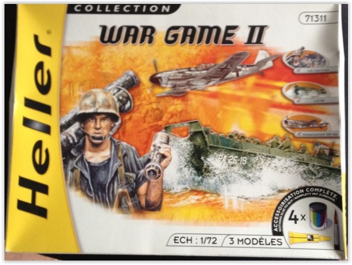 Coffret WAR GAME II 1/72ème Réf KIT 71311 Scree103