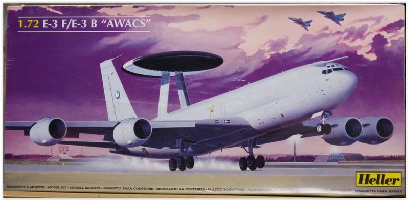 BOEING E-3 F  / E-3 B "AWACS"  1/72ème Réf 80383 Scree138