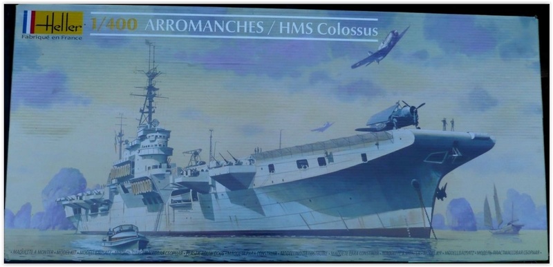 Porte-avions ARROMANCHES / HMS COLOSSUS 1/400ème Réf 81090 - Page 2 Scree165