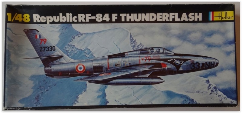 REPUBLIC RF 84 F THUNDERFLASCH 1/48ème Réf 556 Scree178