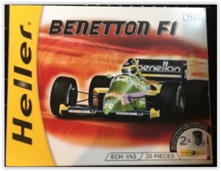 BENETTON F1 1/43ème Réf KIT 71222 Scree207