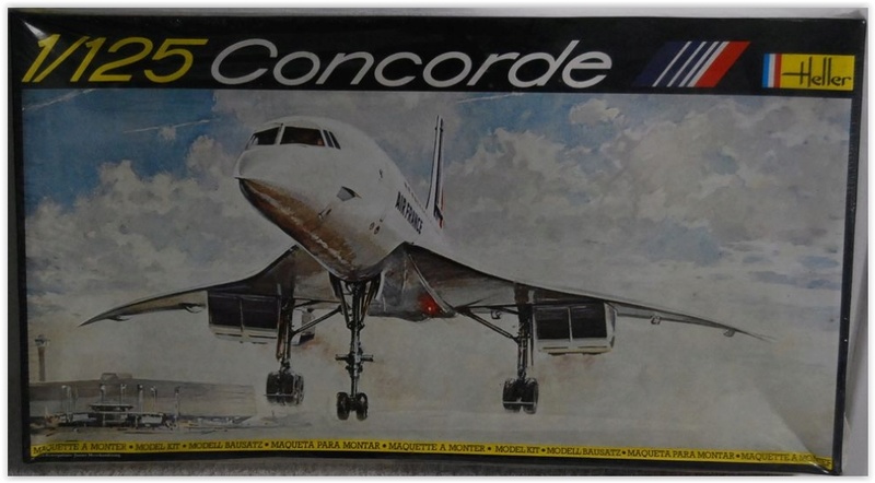 SUD AVIATION - BRITISH AIRCRAFT CORPORATION  CONCORDE 1/125ème Réf 80445 Scree237