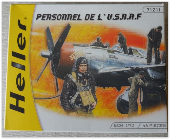 Personnel de l'USAAF 1/72ème Réf 71211 Scree249