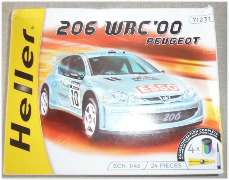 PEUGEOT 206 WRC 1/43ème Réf 80192 Scree253