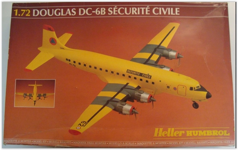 DOUGLAS DC 6B  SUPER CLOUNDMASTER 1/72ème Réf 80315 Scree339