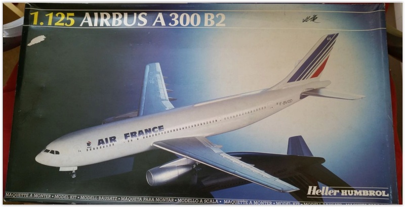 AIRBUS A300 B2 1/125ème Réf 80461 Screen78