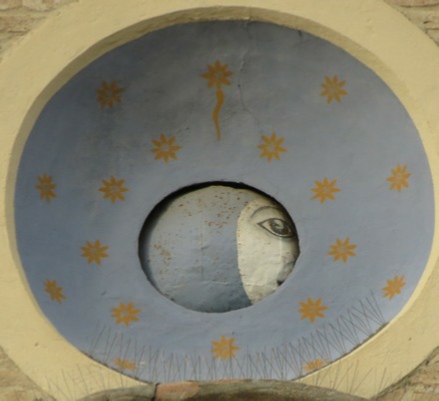 Les cadrans du clocher de l'eglise de Tolentini - Italie As-tol18