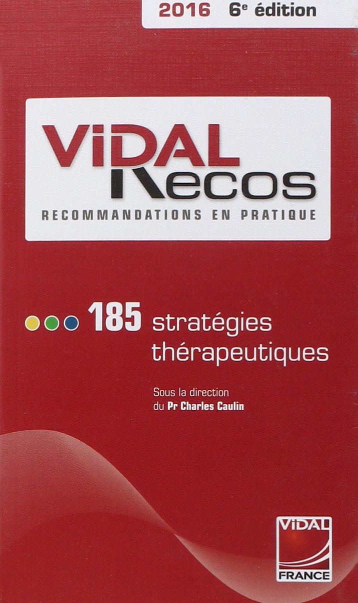 Vidal - Livres Médicales - Vidal Recos 2016 6e edition 71d0yt10