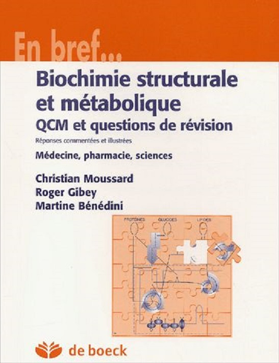 Livres Médicales - Biochimie Structurale Et Métabolique  - Page 5 89545710