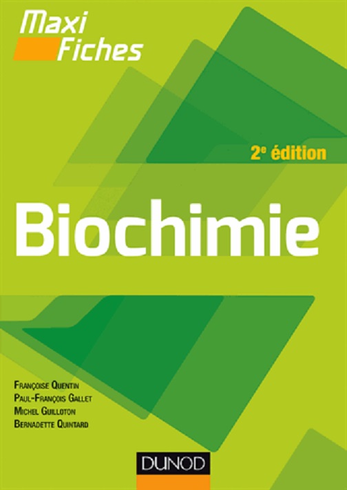 Livres Médicales - Maxi fiches - Biochimie en 84 fiches - 2e édition - Page 2 97821010