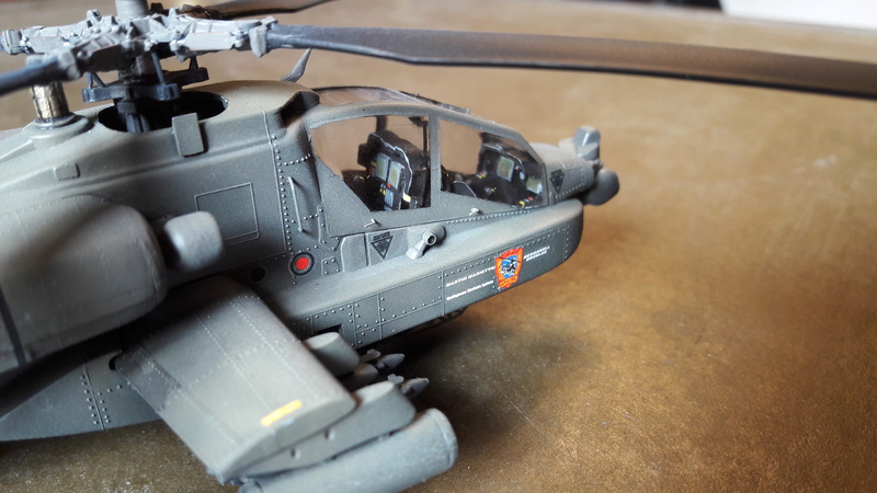 AH-64D Apache italeri 1/72 2017-110