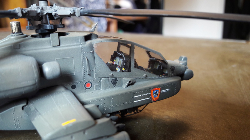 AH-64D Apache italeri 1/72 2017-117