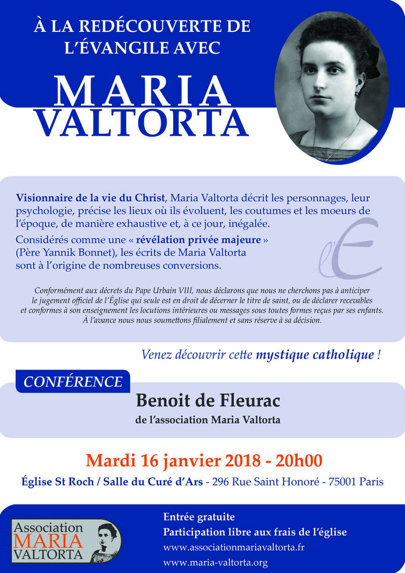maria valtorta - Conférence sur Maria Valtorta le 16 janvier à Paris  Maria_10