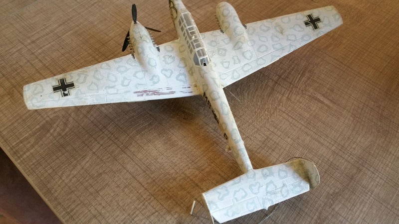[AIRFIX] MESSERSCHMITT Bf 110,rénovation d'une très vielle maquette ... Réf 02006 Bf110_13