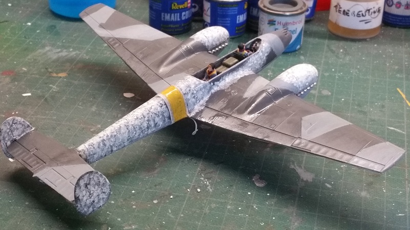 [AIRFIX] MESSERSCHMITT Bf 110,rénovation d'une très vielle maquette ... Réf 02006 Bf110_15