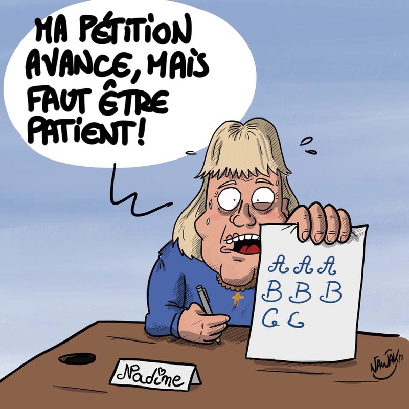 Dessin du jour . Pas obligatoirement culinaire, la cuisinière s'intéresse aussi à l'actualité . - Page 17 23376010