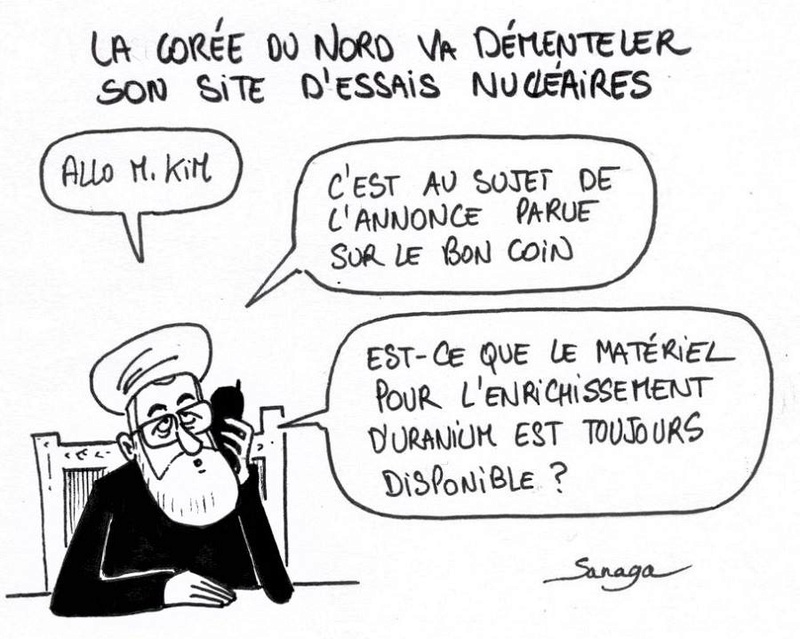 Dessin du jour . Pas obligatoirement culinaire, la cuisinière s'intéresse aussi à l'actualité . - Page 9 32381111