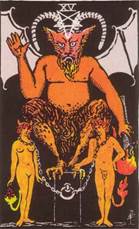 Образ Аркана XV Дьявол в разных системах Таро Image025