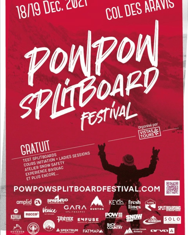 Pow - Col des Aravis Pow splitboard Festival 18/19 dec 2021 Pow_po12