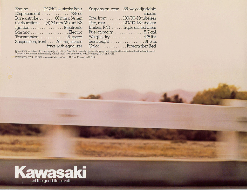 Brochures et Publicités sur les KAWASAKI KZ/Z   70/80'S Kawa_g10