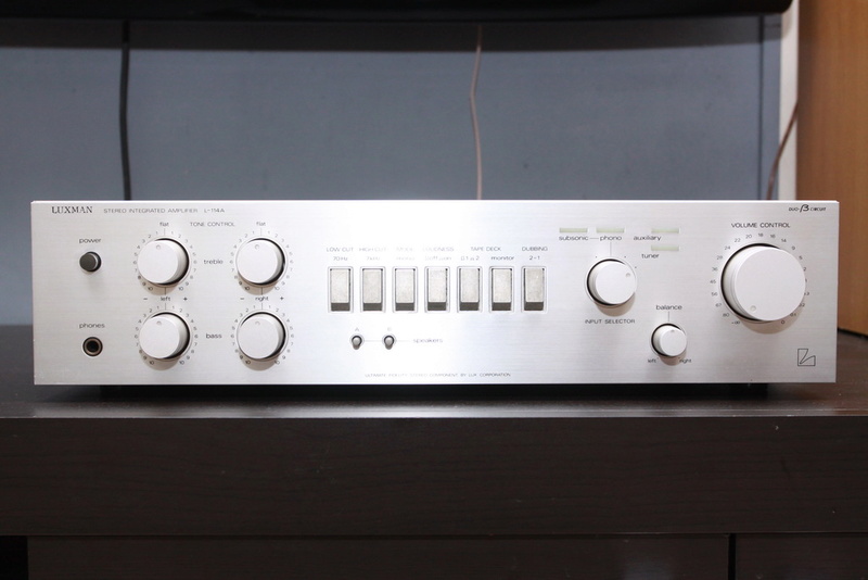 Luxman L-114A Stereo Integrated Amplifier – Duo Beta Circuit (SOLD) Img_5026