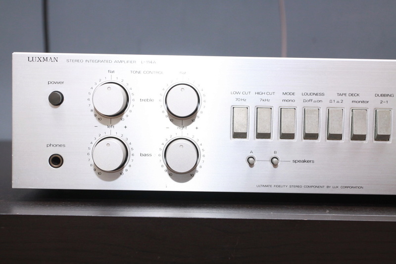 Luxman L-114A Stereo Integrated Amplifier – Duo Beta Circuit (SOLD) Img_5029