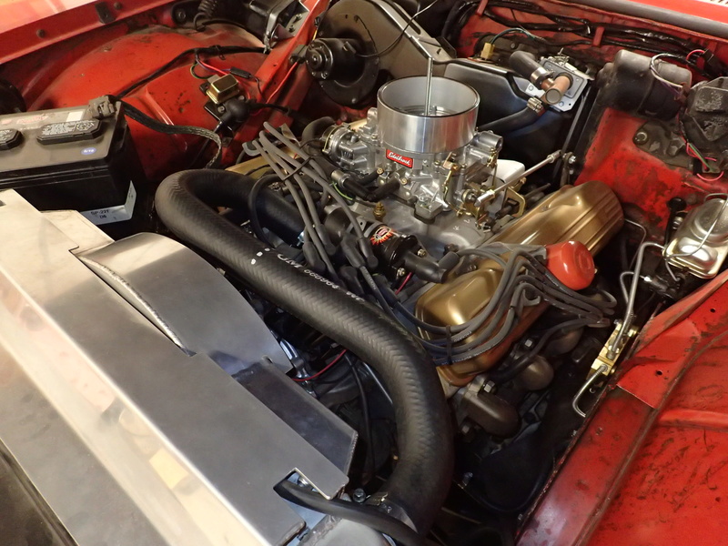 edelbrock manifold and carb swap Cutlas16