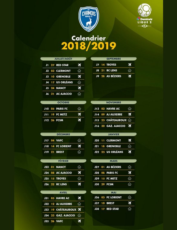 Ligue 2 : Saison 2018 / 2019 Dfgcan11