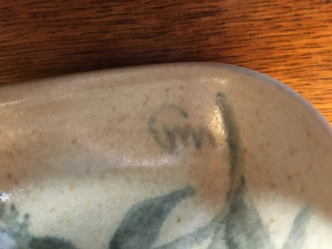 Hand painted serving bowls for ID, WMD or WD mark? Image178