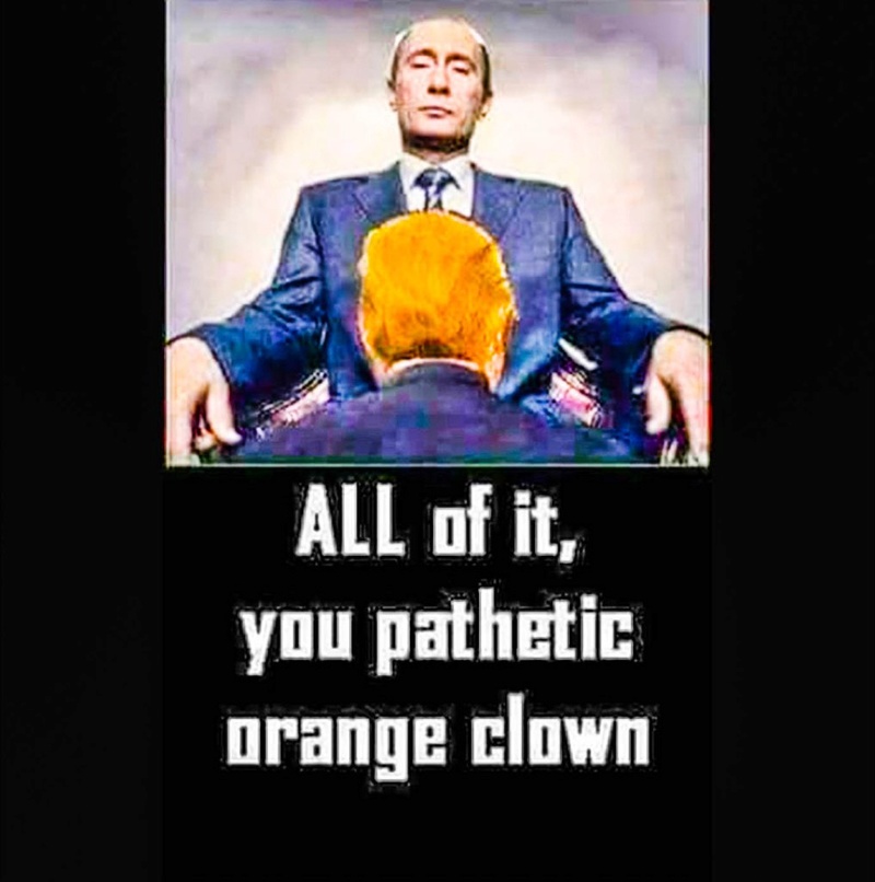 Watch Putin Praise His Favorite Useful Idiot and Puppet    Cock-c10