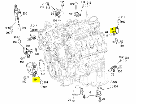 moteur - Code défaut moteur malgré calculateur neuf 110