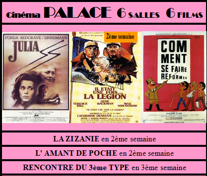 A L’AFFICHE EN AVRIL 1978 Palace21