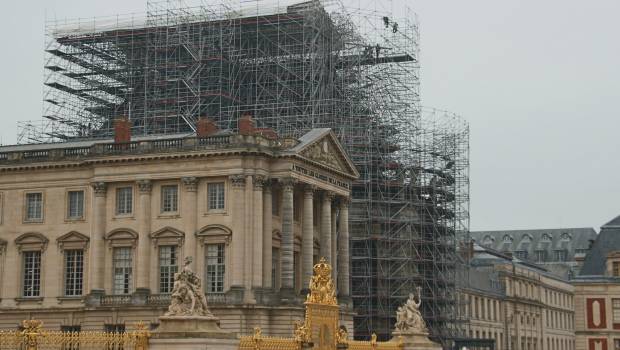 La restauration de la chapelle royale du château de Versailles 1918