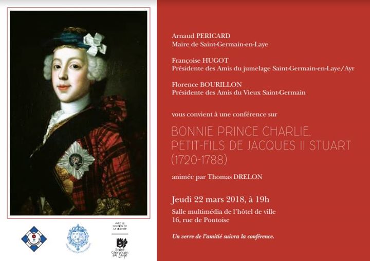 Conférence :  Bonnie Prince Charlie, le 22 mars 2018 2200