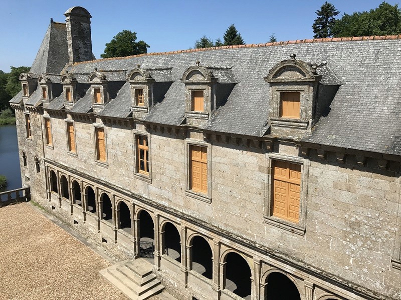 Le château de Rocher-Portail,   en Bretagne 2260