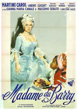   « Madame du Barry »  film de Christian-Jaque  (  1954 ) 3134