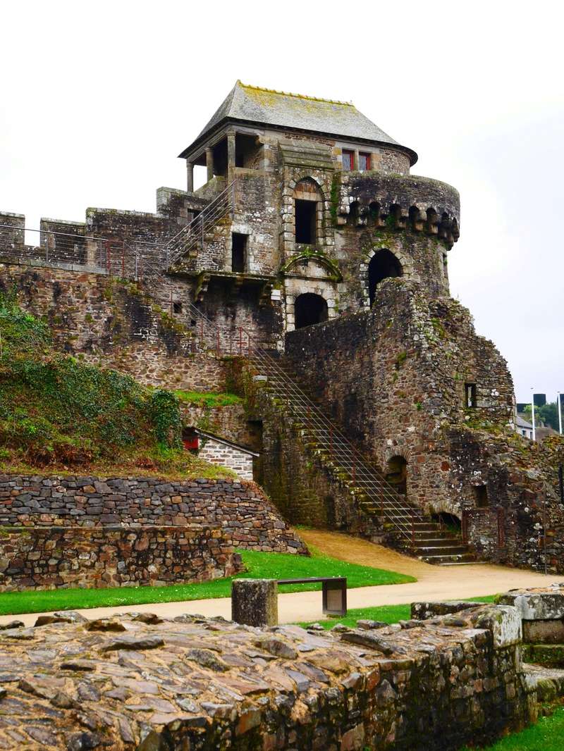 Le château de Fougères, en Bretagne P1070337