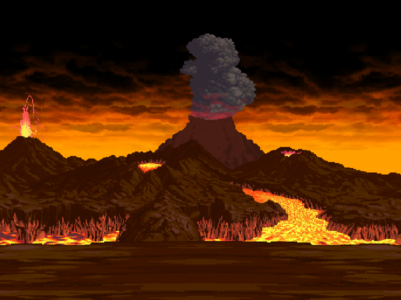 Volcanic Rim by Guile N' Roll  Sprite73