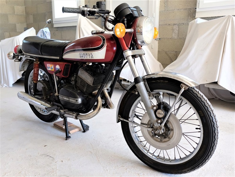 Restauration d'une RD 350 de 1973 Avant_10