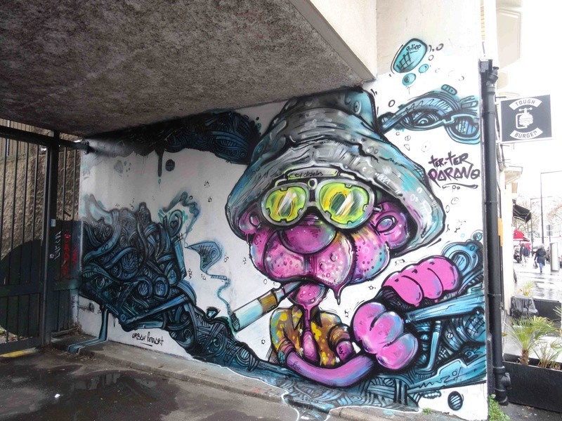 Street art - oeuvres d'art de rue Dsc06274